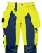 6519 SIGNALISATIE BROEK MET KNIEZAKKEN EN SPIJKERKZAKKEN EN ISO 20471 KLASSE 2 DAMES Geel