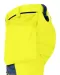 6519 SIGNALISATIE BROEK MET KNIEZAKKEN EN SPIJKERKZAKKEN EN ISO 20471 KLASSE 2 DAMES Geel