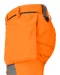 6519 SIGNALISATIE BROEK MET KNIEZAKKEN EN SPIJKERKZAKKEN EN ISO 20471 KLASSE 2 DAMES Oranje