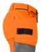 6519 SIGNALISATIE BROEK MET KNIEZAKKEN EN SPIJKERKZAKKEN EN ISO 20471 KLASSE 2 DAMES Oranje