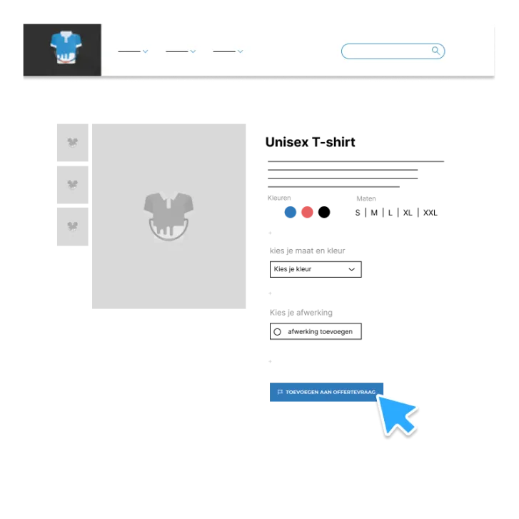 Toevoegen aan offerte
